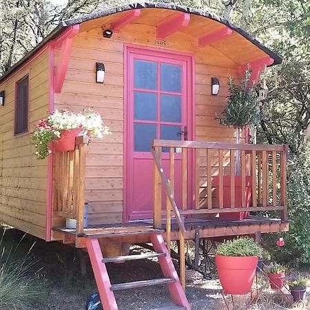 Roulotte Romantique Chauffee En Cevennes Monteils  Екстериор снимка