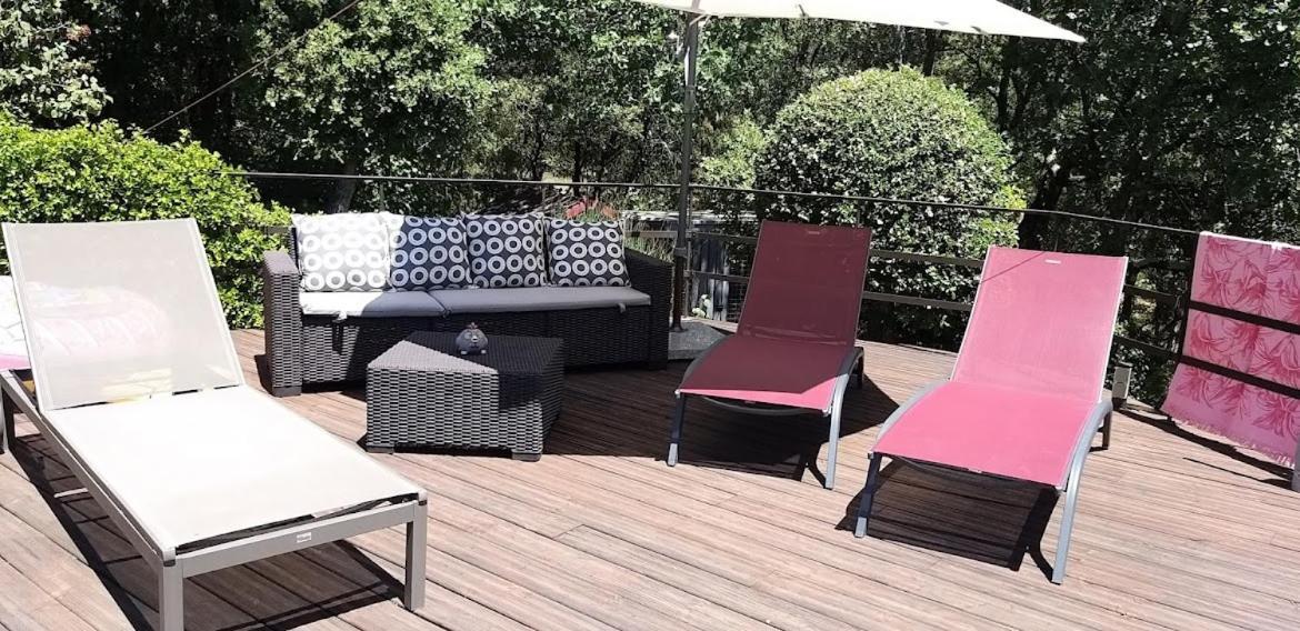Roulotte Romantique Chauffee En Cevennes Monteils  Екстериор снимка